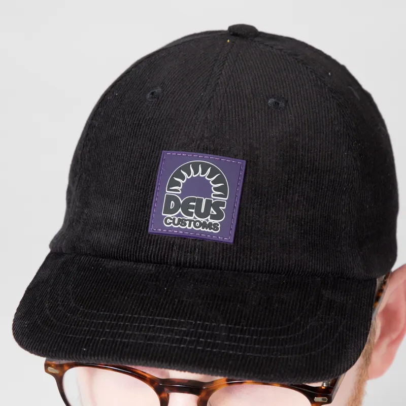 Deus Ex Machina Melodies Cord Cap Black-3