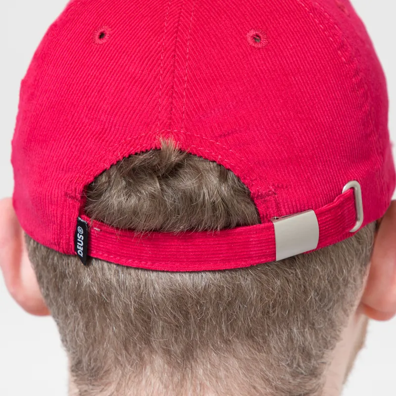 Deus Ex Machina Melodies Cord Cap Melon Red-4