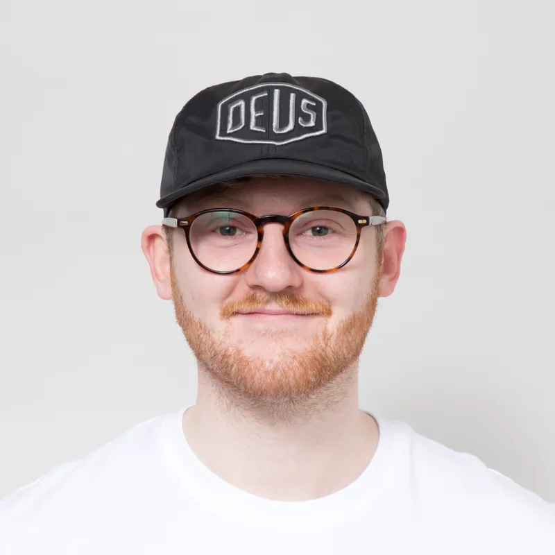 Deus Ex Machina Shield Nylon Cap Black-1