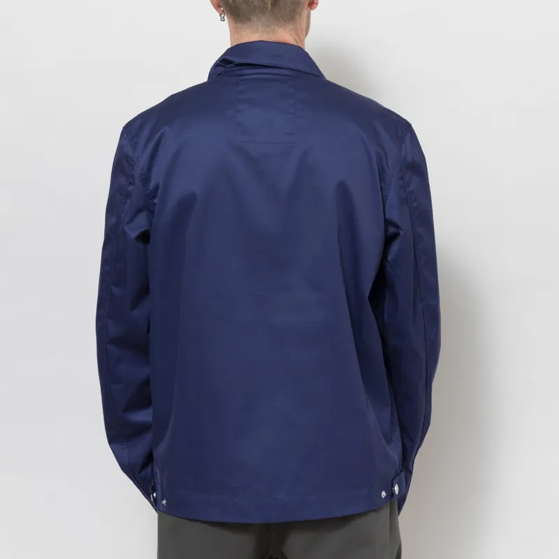Deus Ex Machina Service Work Jacket French Blue-3