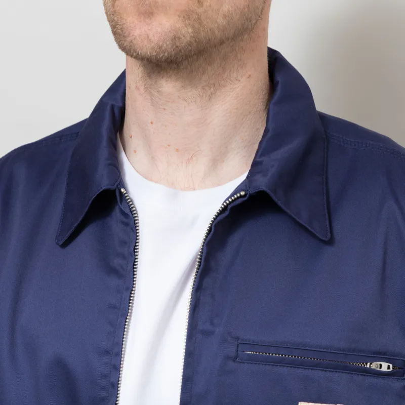 Deus Ex Machina Service Work Jacket French Blue-5