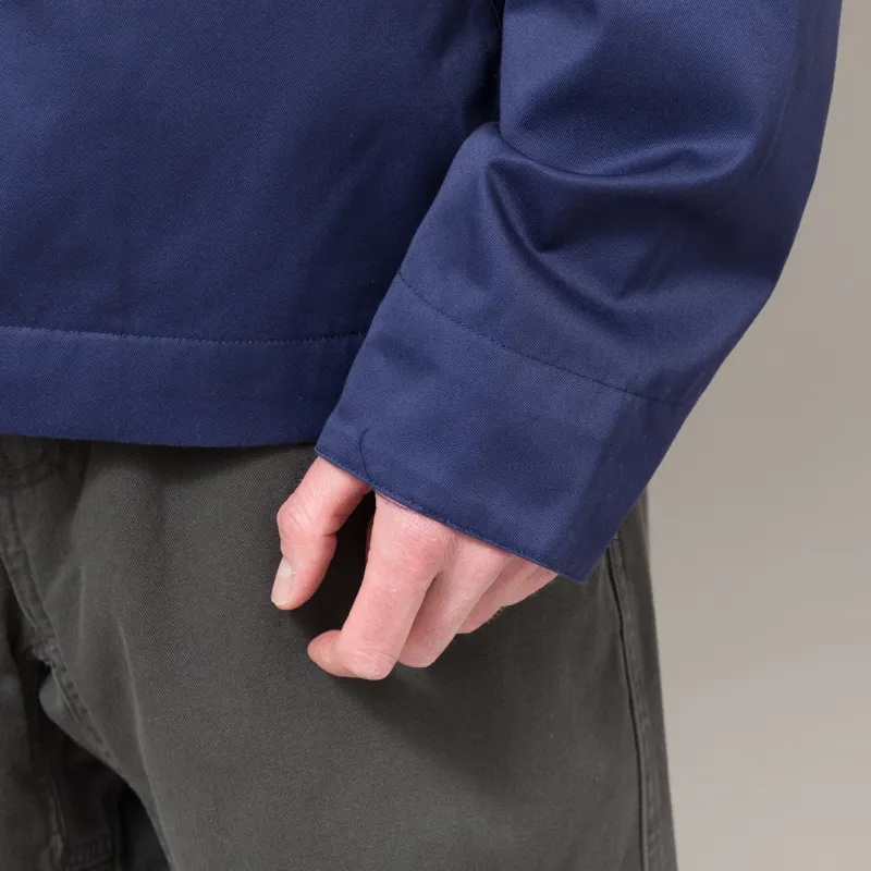 Deus Ex Machina Service Work Jacket French Blue-9