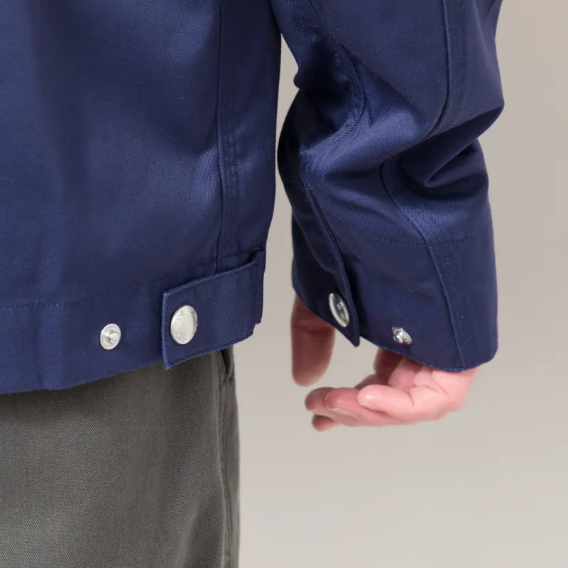 Deus Ex Machina Service Work Jacket French Blue-8