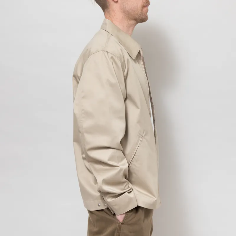 Deus Ex Machina Service Work Jacket Khaki-4