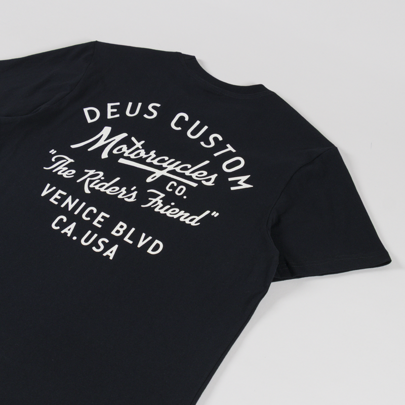 Deus Ex Machina Camber T Shirt Black-2