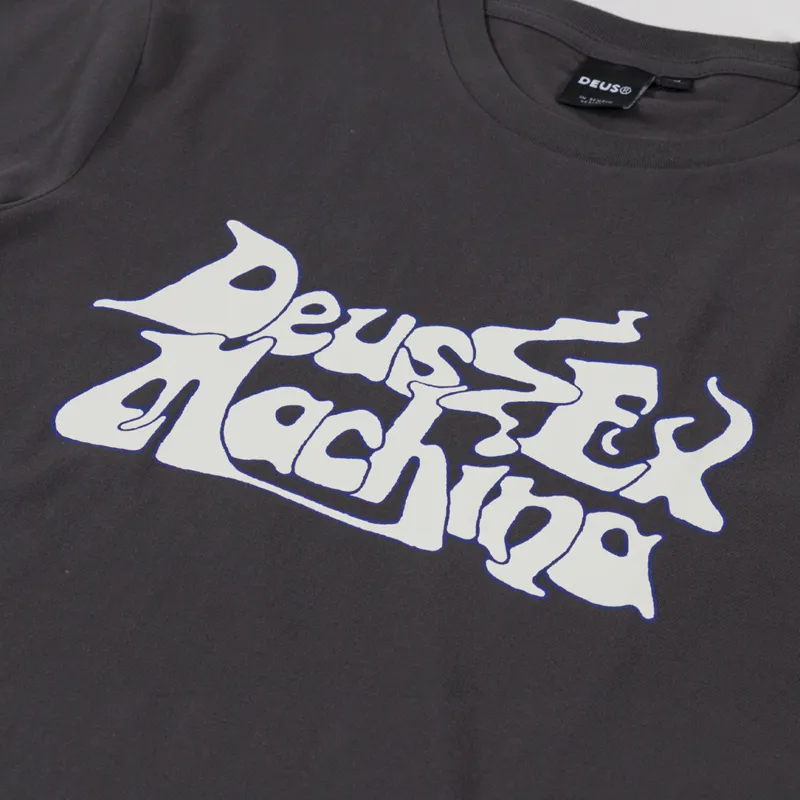 Deus Ex Machina Smokeshow T Shirt Anthracite-2