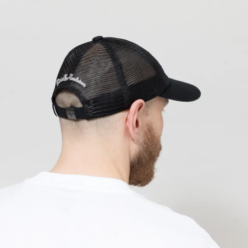 Deus Ex Machina Seoul Script Address Cap Black-2