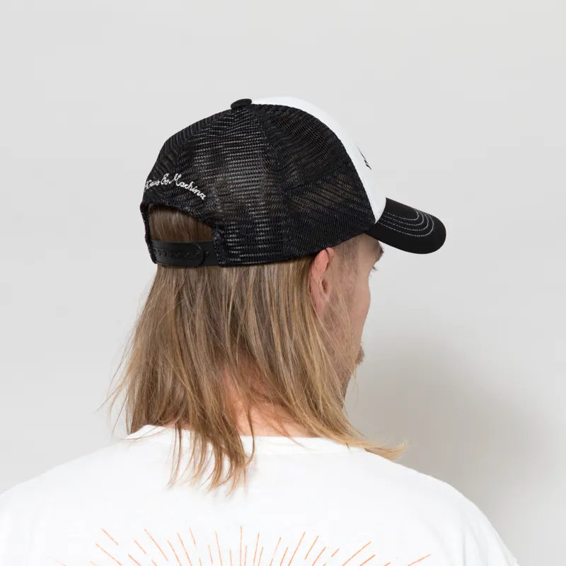 Deus Ex Machina Tokyo Original Address Trucker Black-2