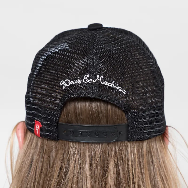 Deus Ex Machina Tokyo Original Address Trucker Black-4