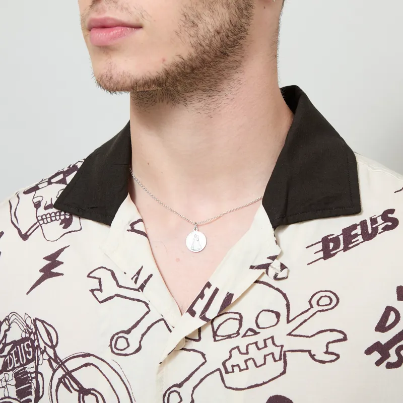 Deus Ex Machina Doodle Shirt Ivory-3