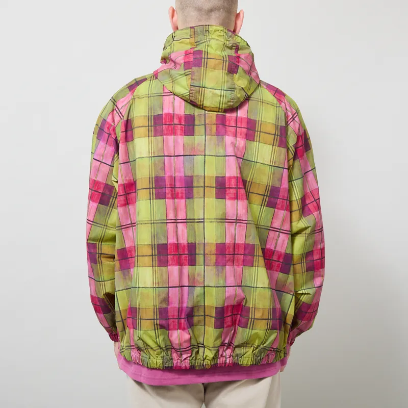 Deus Ex Machina Master Stroke Anorak Olive Check-2