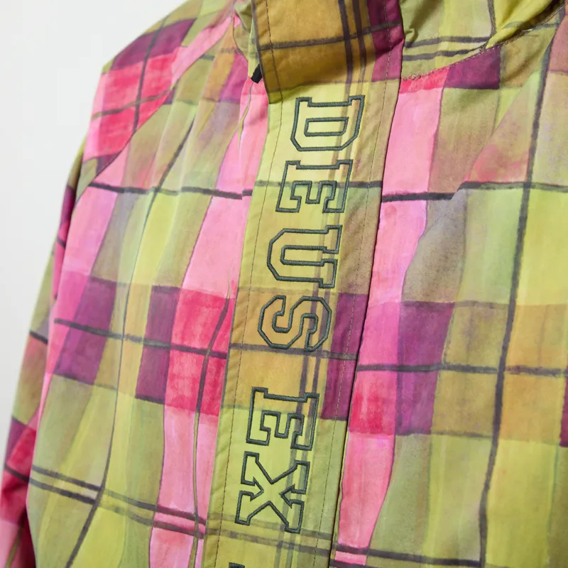 Deus Ex Machina Master Stroke Anorak Olive Check-5