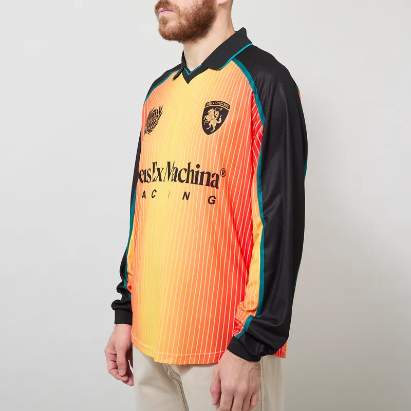Deus Ex Machina Galactico Moto Jersey Radiant Yellow-1