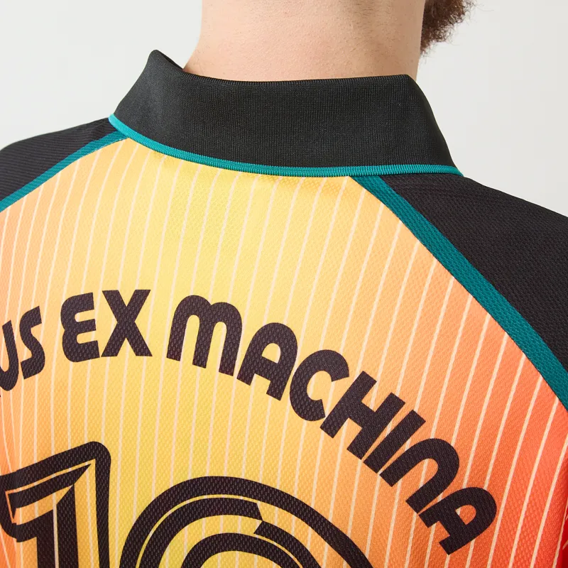 Deus Ex Machina Galactico Moto Jersey Radiant Yellow-3