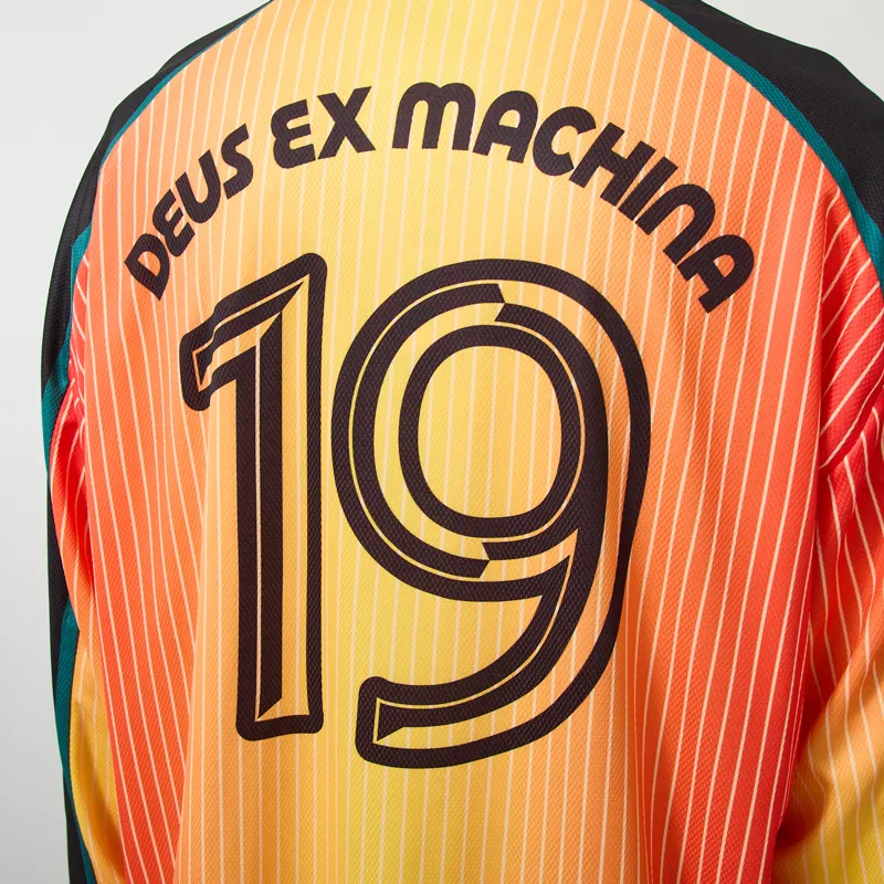 Deus Ex Machina Galactico Moto Jersey Radiant Yellow-4