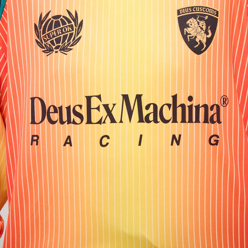 Deus Ex Machina Galactico Moto Jersey Radiant Yellow-7