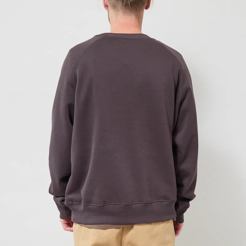 Deus Ex Machina Bad Sign Crew Anthracite Grey-2