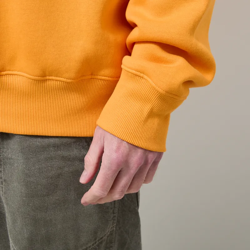 Deus Ex Machina Bad Sign Crew Radiant Yellow-6