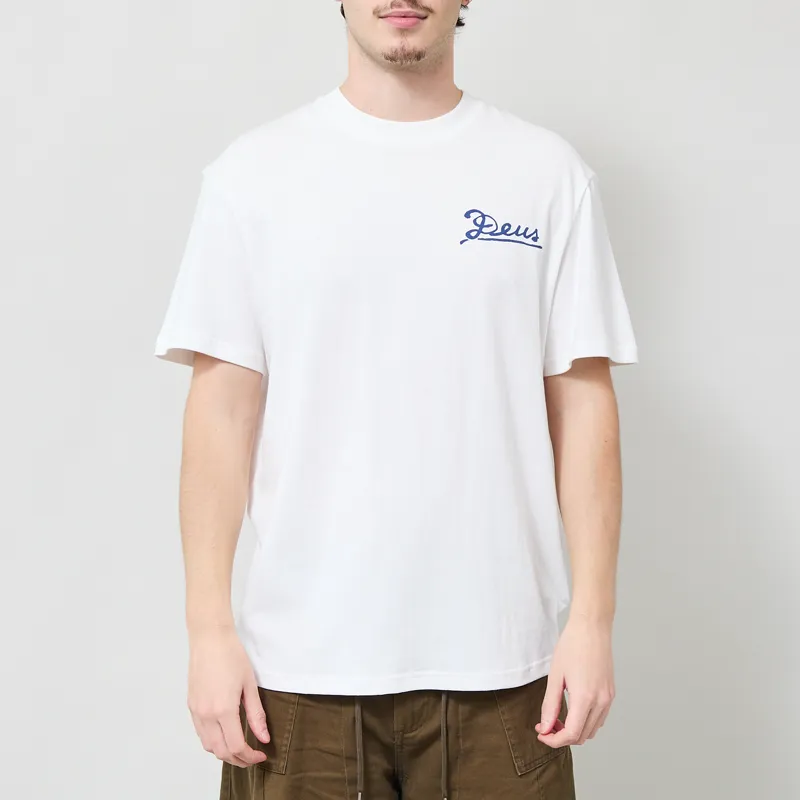 Deus Ex Machina Bobskull T Shirt White-2