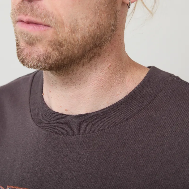 Deus Ex Machina Desert Rambler T Shirt Anthracite Grey-2