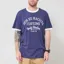 Deus Ex Machina Marsden Ringer T Shirt Mechanic Blue