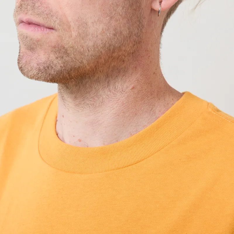 Deus Ex Machina Empire T Shirt Radiant Yellow-2