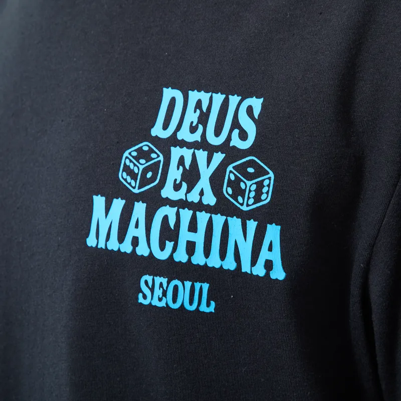 Deus Ex Machina Seoul Ceramic T Shirt Black-6