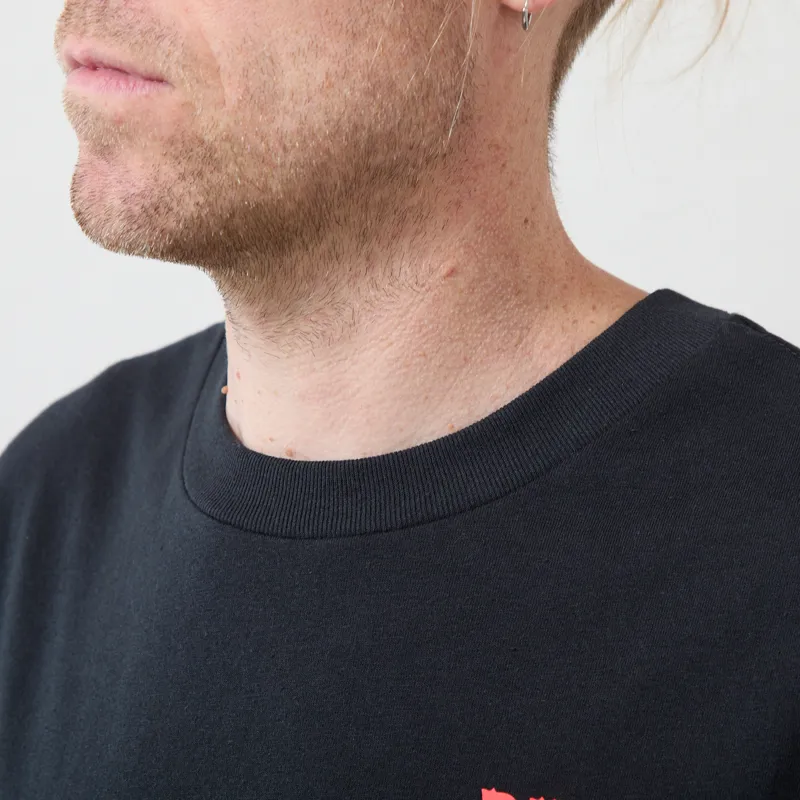Deus Ex Machina Sao Paulo Ceramic T Shirt Black-4