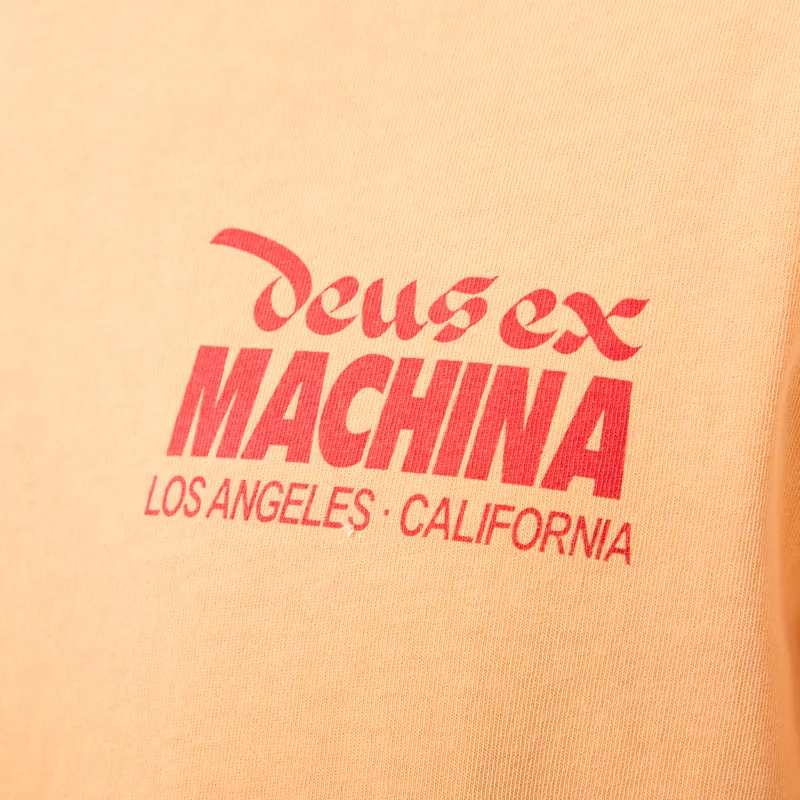 Deus Ex Machina Primo T Shirt Radiant Yellow-6