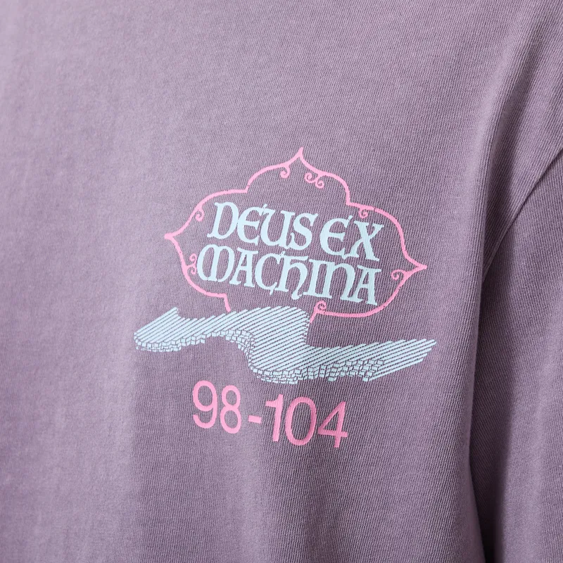 Deus Ex Machina Easy Peacey T Shirt Grape Purple-4