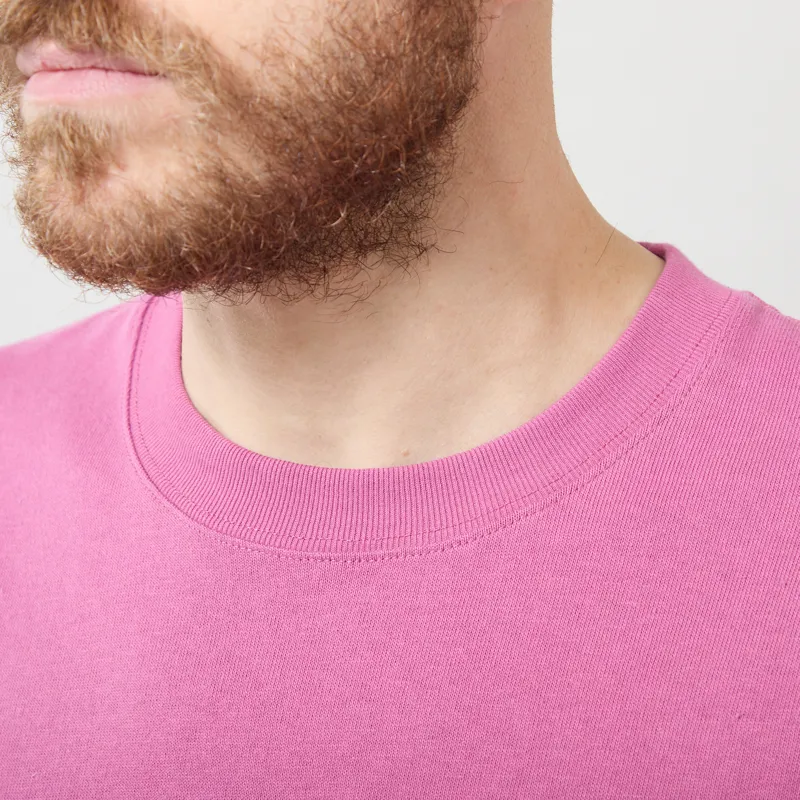 Deus Ex Machina Upstairs Oversized T Shirt Red Violet-5