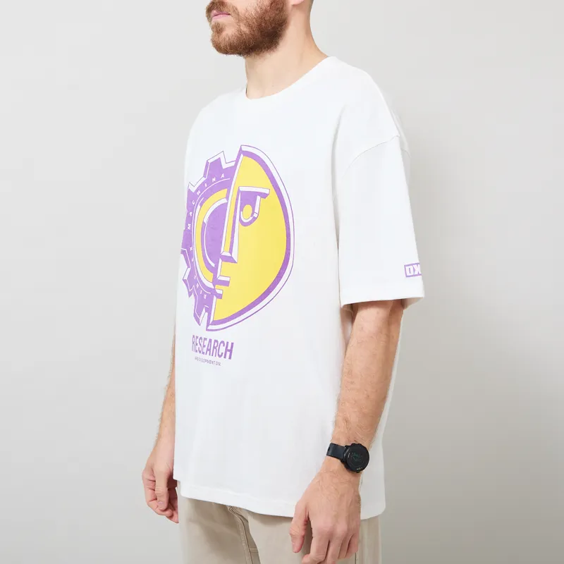 Deus Ex Machina Utility Oversized T Shirt Vintage White-1