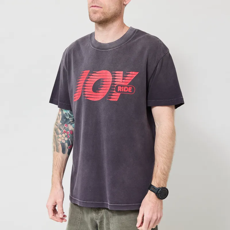 Deus Ex Machina Fast Times T Shirt Black Beauty-1
