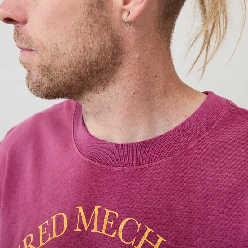 Deus Ex Machina Perfect Ratio T Shirt Riding Red-2