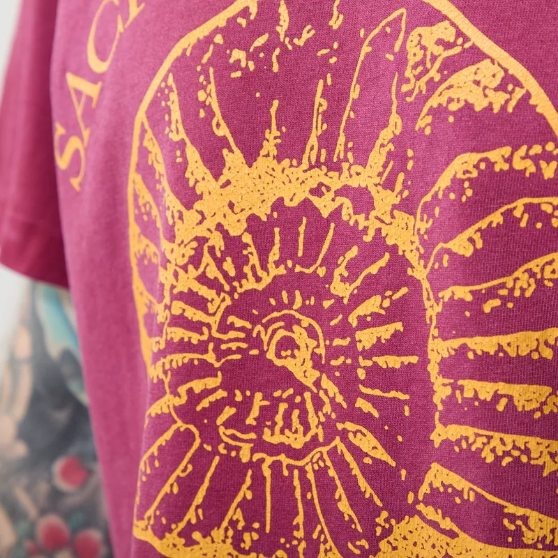 Deus Ex Machina Perfect Ratio T Shirt Riding Red-4