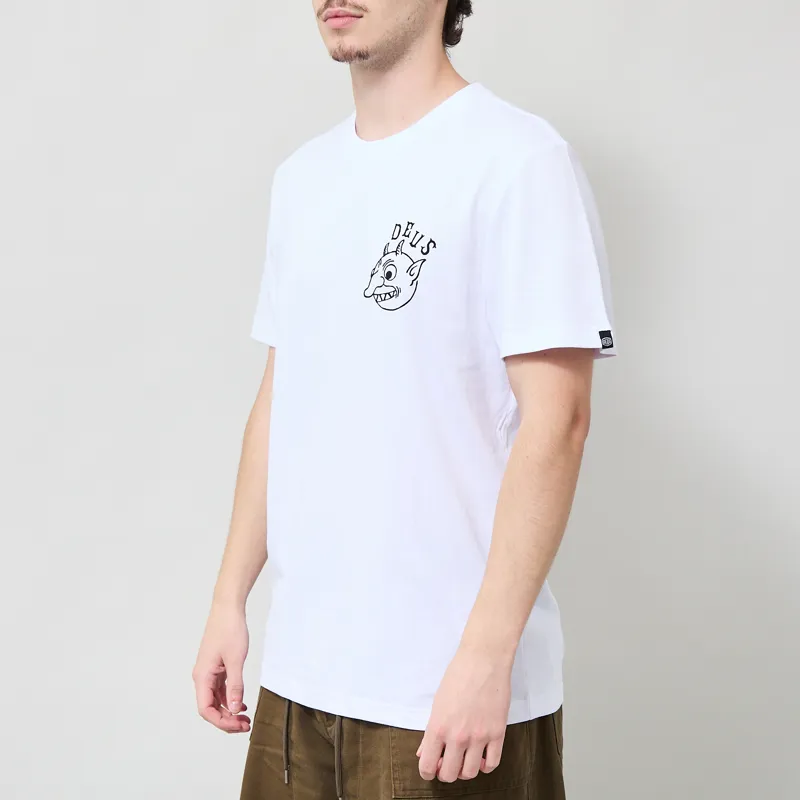 Deus Ex Machina Camperdown Jafar T Shirt White-1