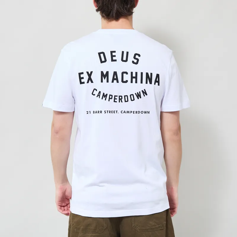 Deus Ex Machina Camperdown Jafar T Shirt White