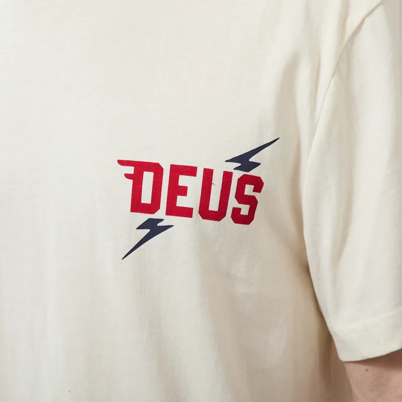 Deus Ex Machina Global Spark T Shirt Vintage White-6