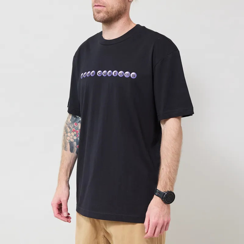 Deus Ex Machina Orb T Shirt Black-1