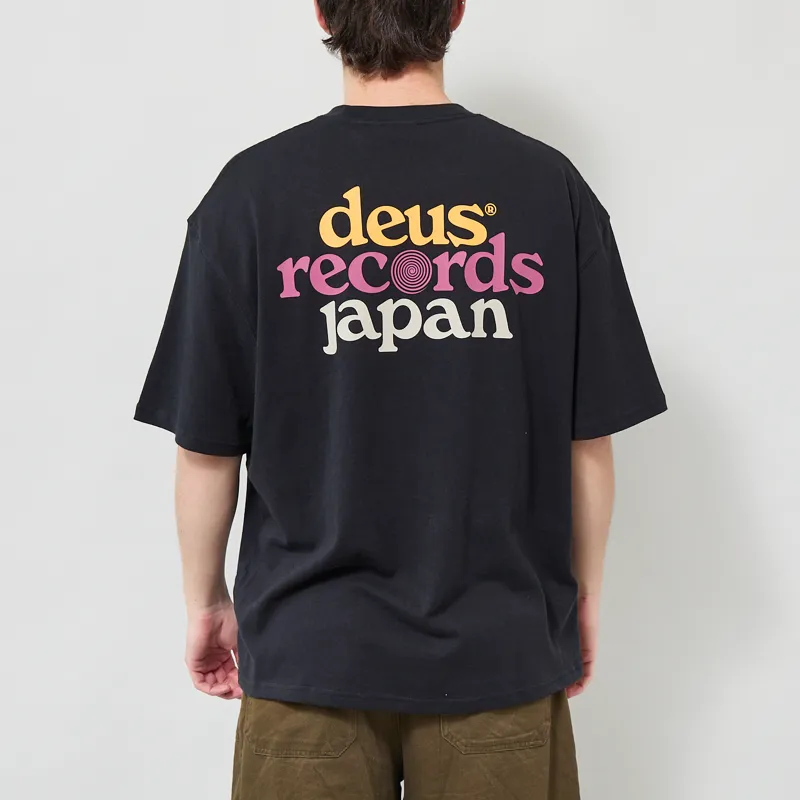 Deus Ex Machina Strata T Shirt Black