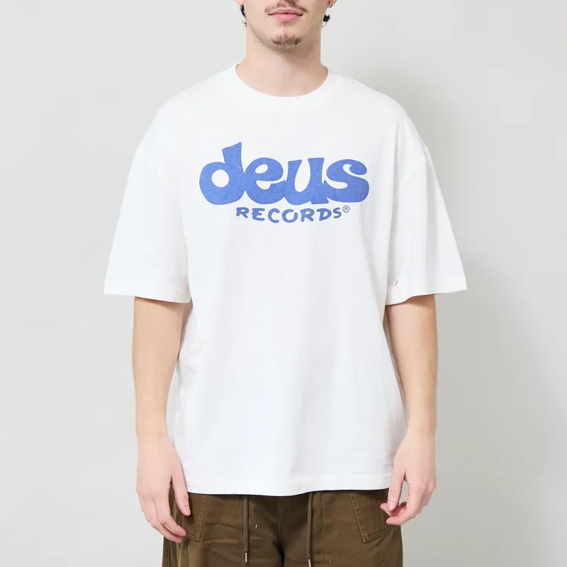 Deus Ex Machina Smile T Shirt Vintage White