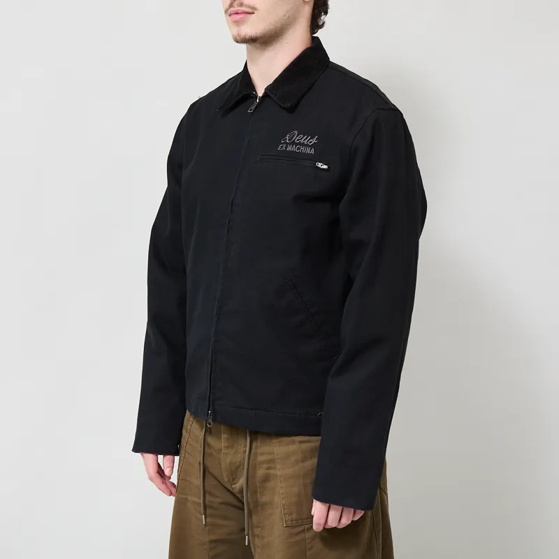 Deus Ex Machina Address Workwear Jacket Black-1