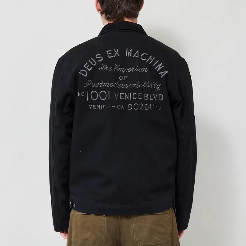 Deus Ex Machina Address Workwear Jacket Black