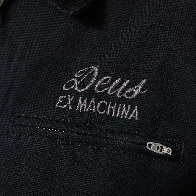 Deus Ex Machina Address Workwear Jacket Black-4