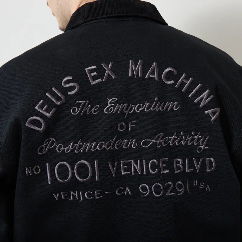 Deus Ex Machina Address Workwear Jacket Black-9