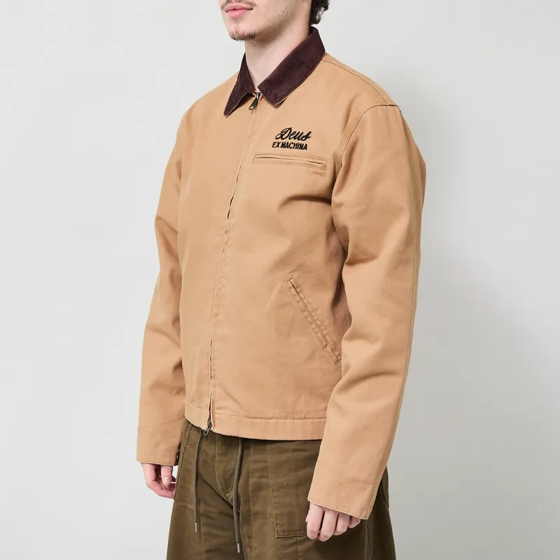 Deus Ex Machina Address Workwear Jacket Dijon Tan-1