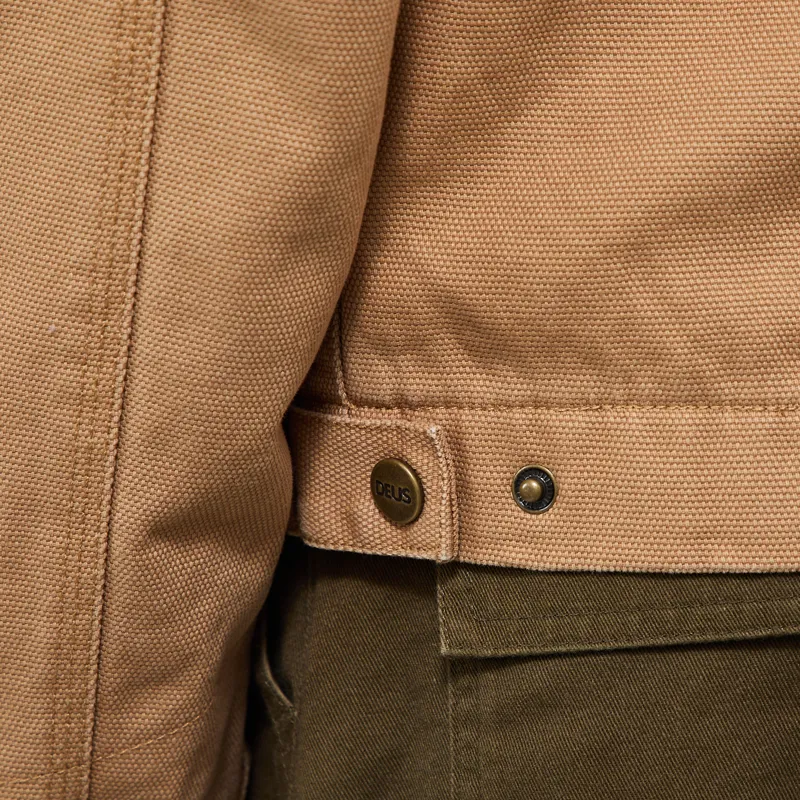Deus Ex Machina Address Workwear Jacket Dijon Tan-10