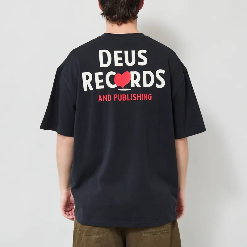 Deus Ex Machina Deep Cut T Shirt Black