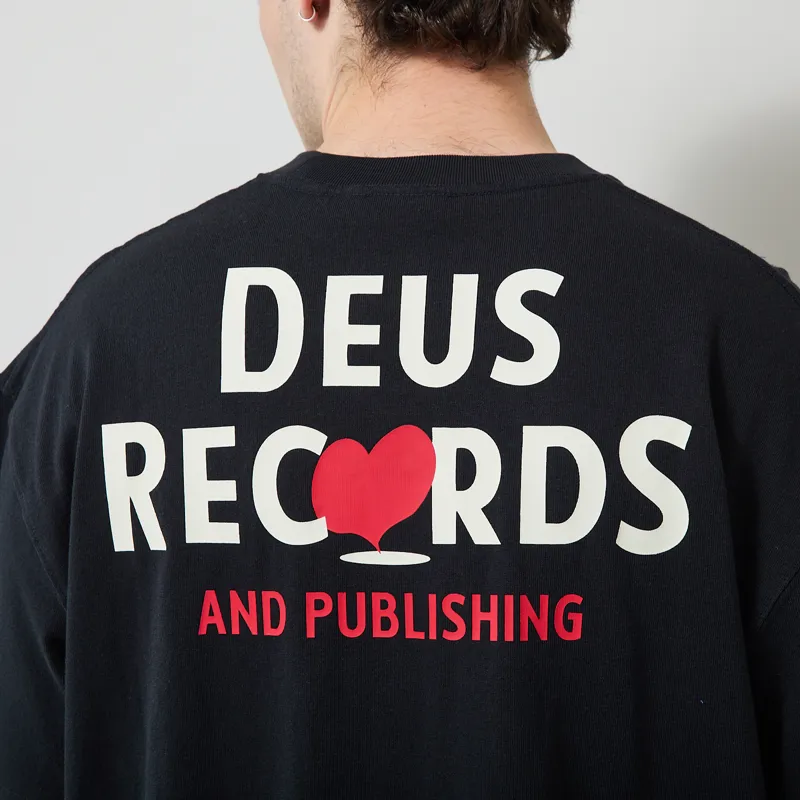 Deus Ex Machina Deep Cut T Shirt Black-6