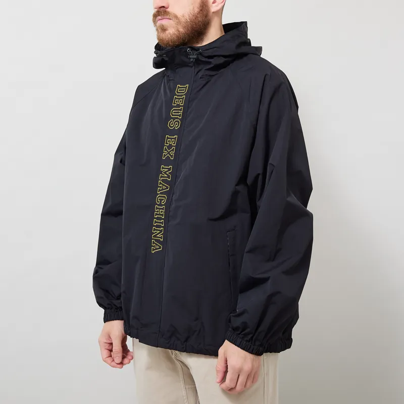 Deus Ex Machina Master Stroke Anorak Black-1